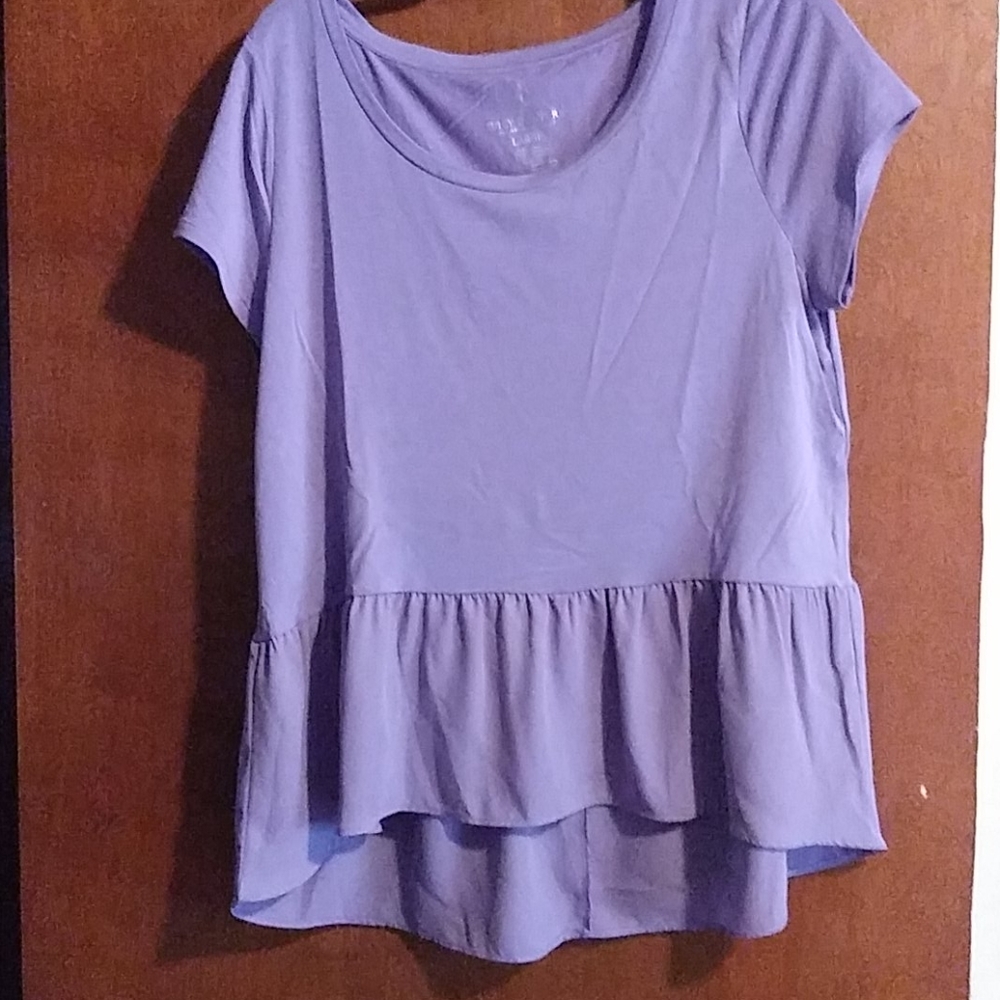 Juicy Couture purple top. Size large.